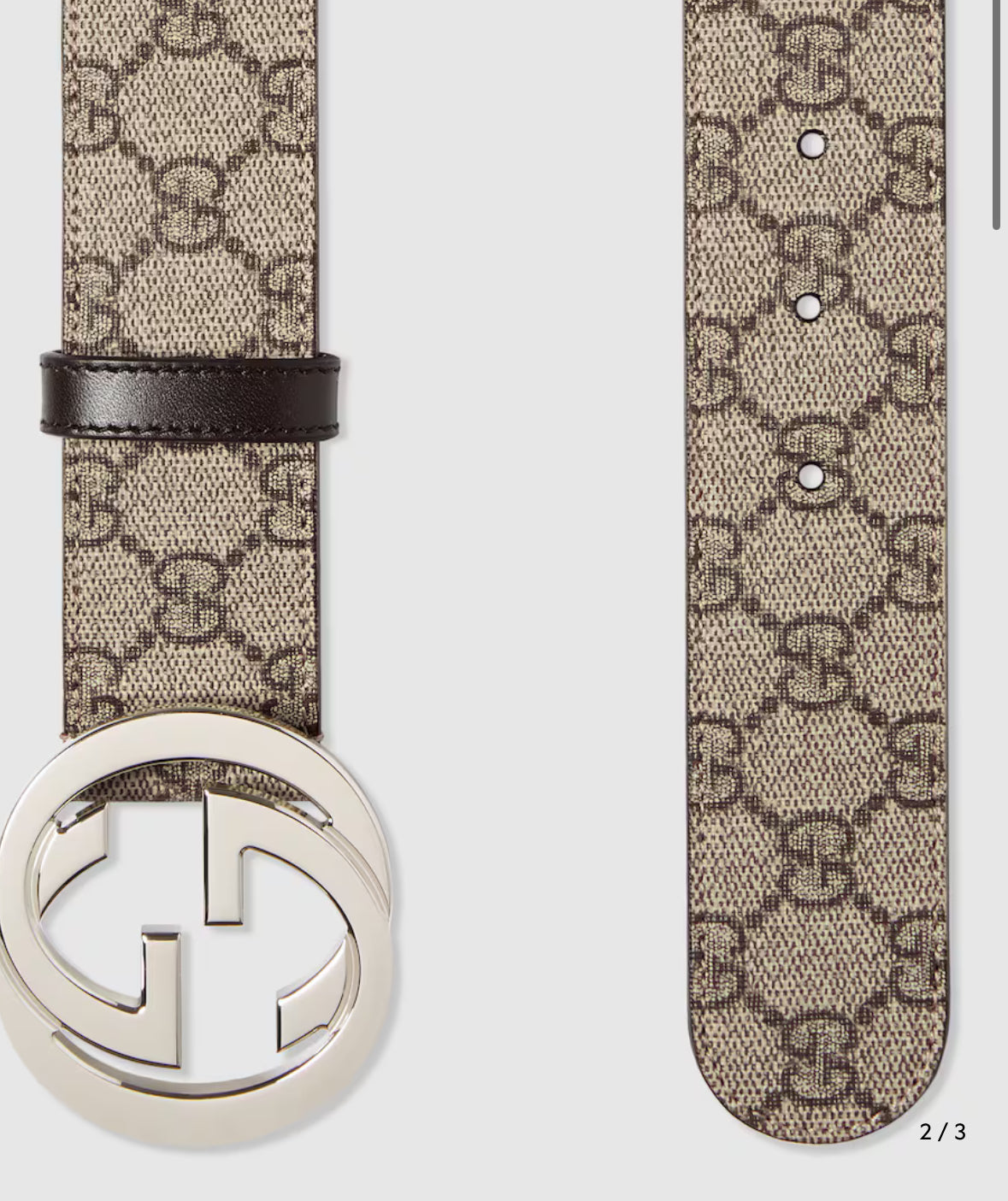 "GG" Belt und Wallet