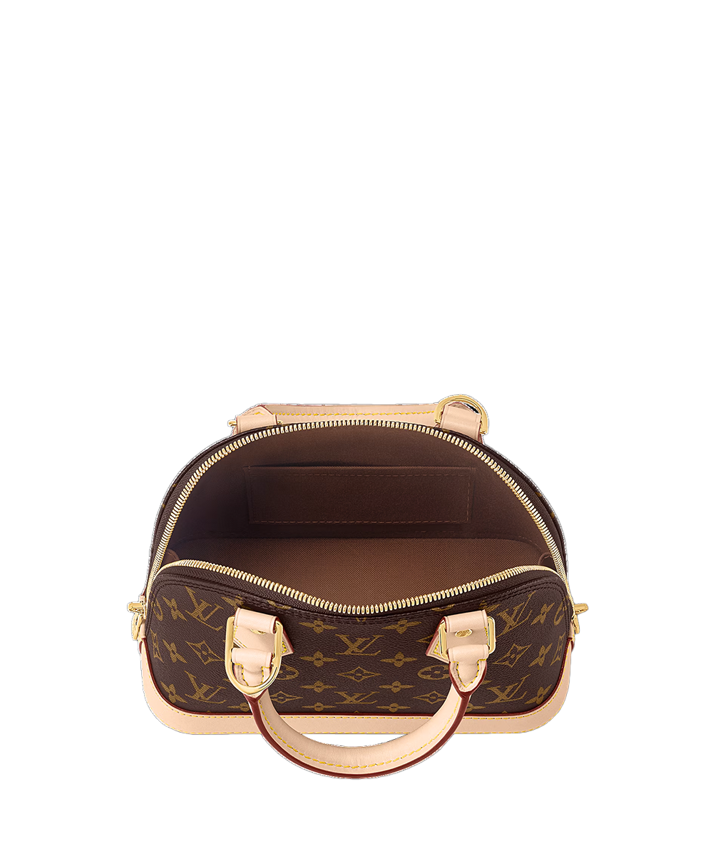 LV ALMA BB TWO WAY HANDBAG