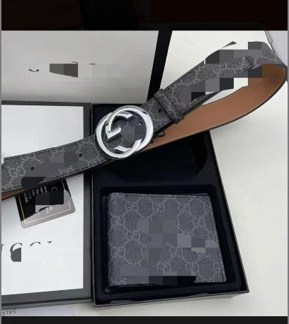 "GG" Belt und Wallet