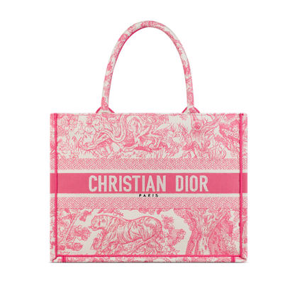 DIOR PINK TIGER BOOK TOTE