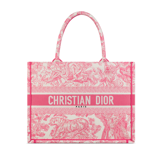 DIOR PINK TIGER BOOK TOTE
