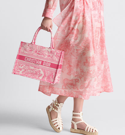 DIOR PINK TIGER BOOK TOTE