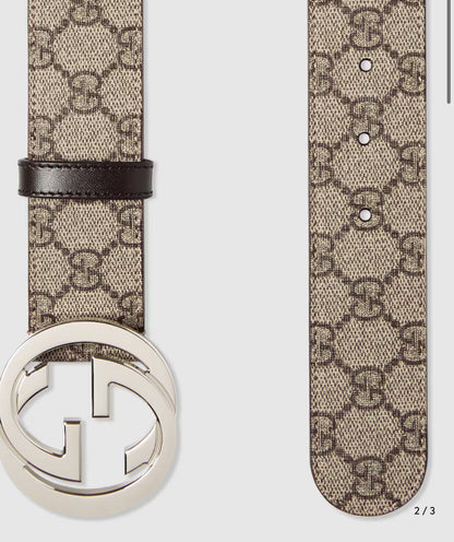"GG" Belt und Wallet