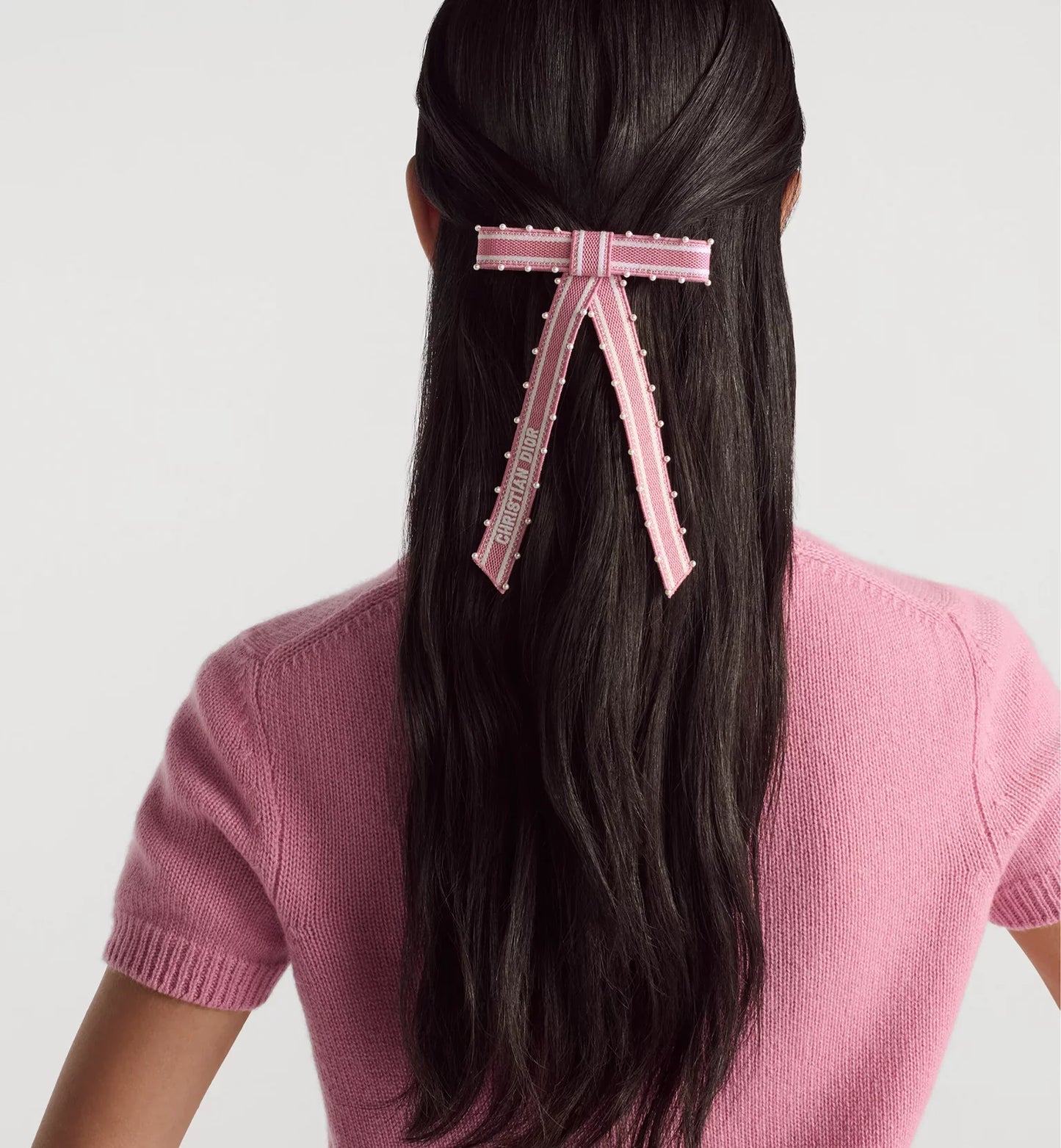 Dior Twist Schleife mit Christian Dior Stickerei